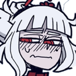 Emberrased Lucifer emoji