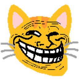 Troll Cat emoji