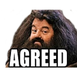 Hagrid Agreed emoji