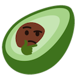 Thinkavocado emoji
