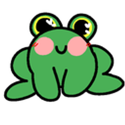Cuteyfrog emoji