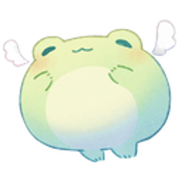 Lazy Frog Sigh emoji