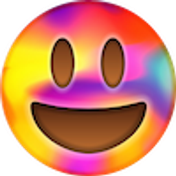 Holi Face emoji