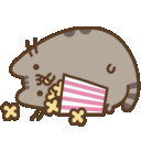 Pusheenpopcornq emoji