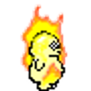 Flaming Jump emoji