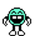 Grinning Wave emoji