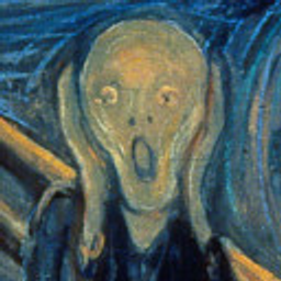 The Scream Ahh emoji