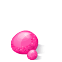 Pink Drop emoji