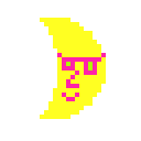 Happy Moon emoji