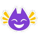 Purpcat emoji