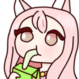 Cat Blush Drink emoji