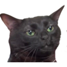 Unimpressed Cat emoji