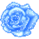 Rose Blue emoji