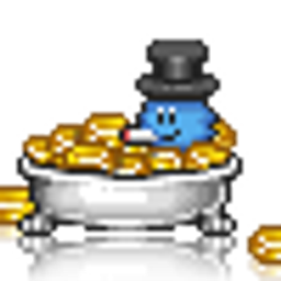 Knuddels Gold Bath emoji
