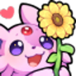 Espeon Flower emoji