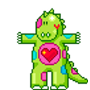 Dinosaur Love emoji