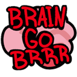 Brain Go Brrr emoji