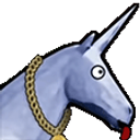 Unicorn Tongue Bling emoji