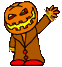 Jack O Lantern Monster emoji