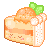 Orange Cake Slice emoji