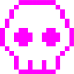 8bit Skull emoji