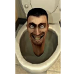 Creepy Smile Toilet emoji