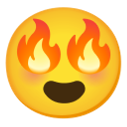Burning Eyes emoji