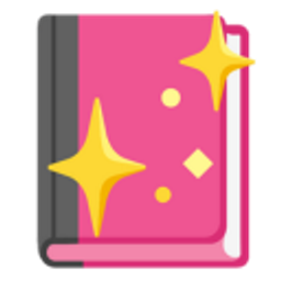 Sparkle Book emoji