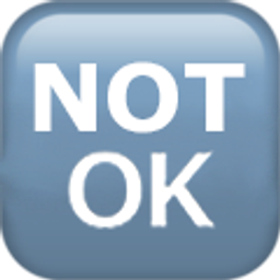 Not Ok emoji