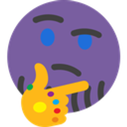 Thanos Thinking emoji