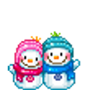 Snowman Love emoji