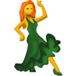 Ginger Dancer emoji