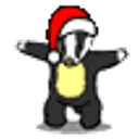 Xmas Badger emoji