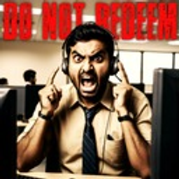 Do Not Redeem emoji