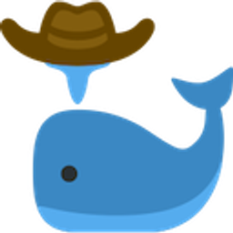 Whale Cowboy emoji