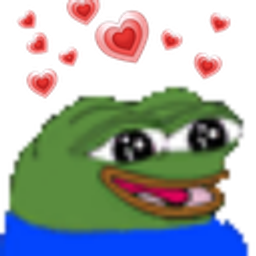 Pepe Hearts emoji