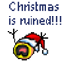 Christmas Is Ruined emoji