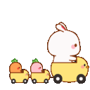 Bunny Train emoji