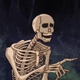Skeleton Heh emoji