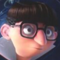 Cartoon Girl Glasses Side emoji