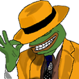 Frog Dapper Hat Tip emoji