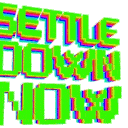 Settledownnow emoji
