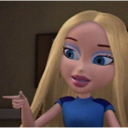 Blonde Girl Wave emoji
