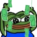 Peepomoney emoji