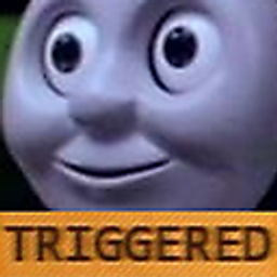 Thomasthetrain Triggered emoji