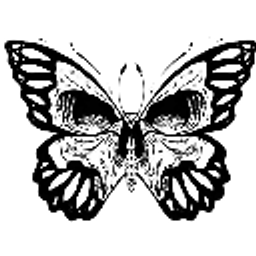 Butterfly Skull emoji