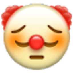 Sad Clown emoji