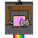 Nyancat Elevator emoji