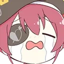 Marine Cry emoji