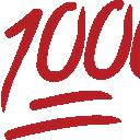 Much 100 emoji
